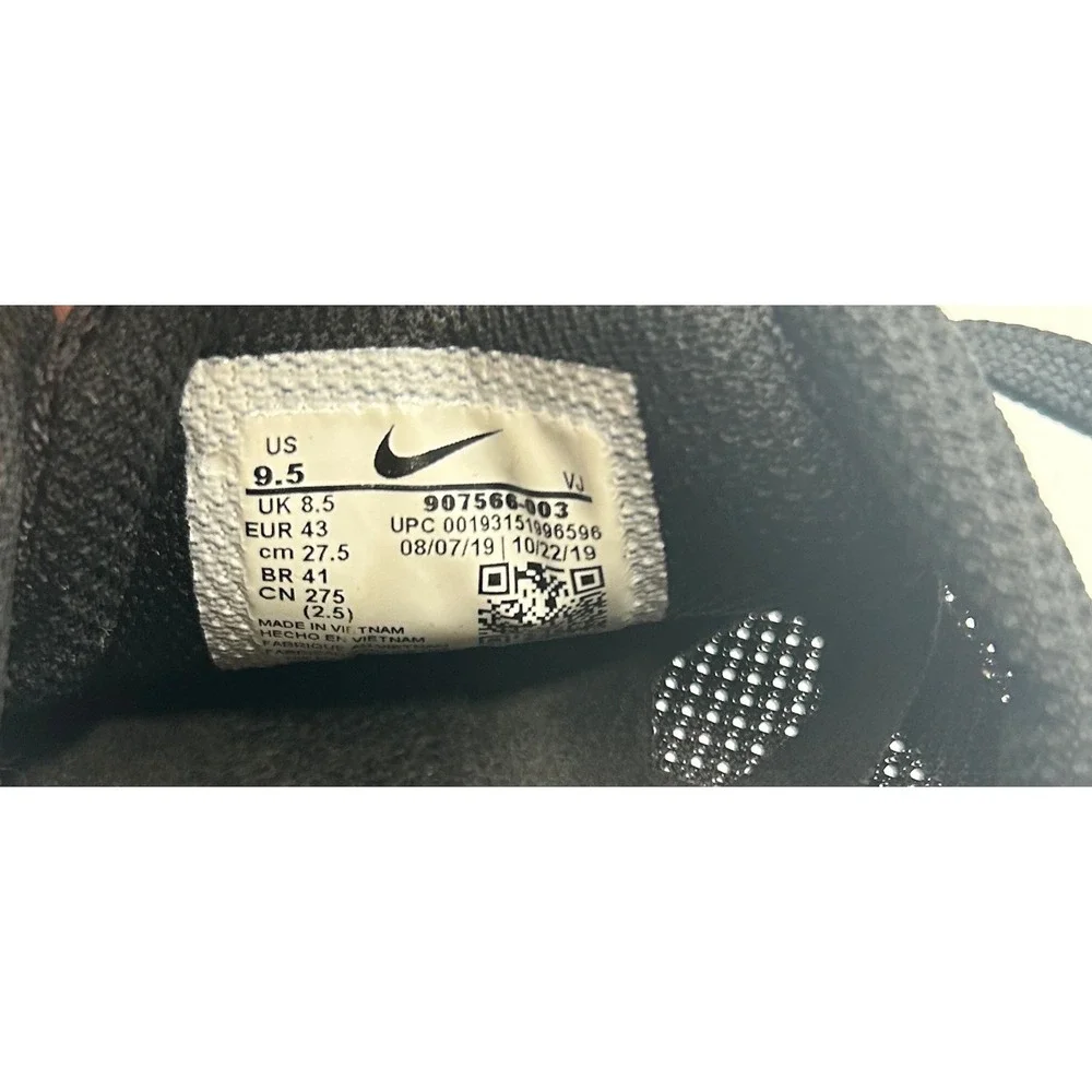 Nike Zoom Rival M 9 Track Spikes Black Iridescent 907566-003 Mens 9.5
